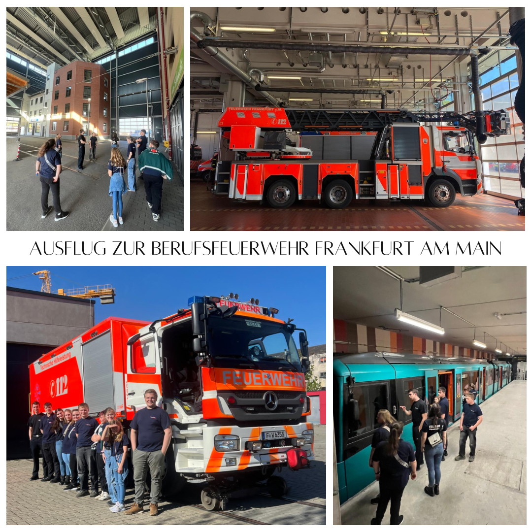 Mehr über den Artikel erfahren Ausflug zur Berufsfeuerwehr Frankfurt