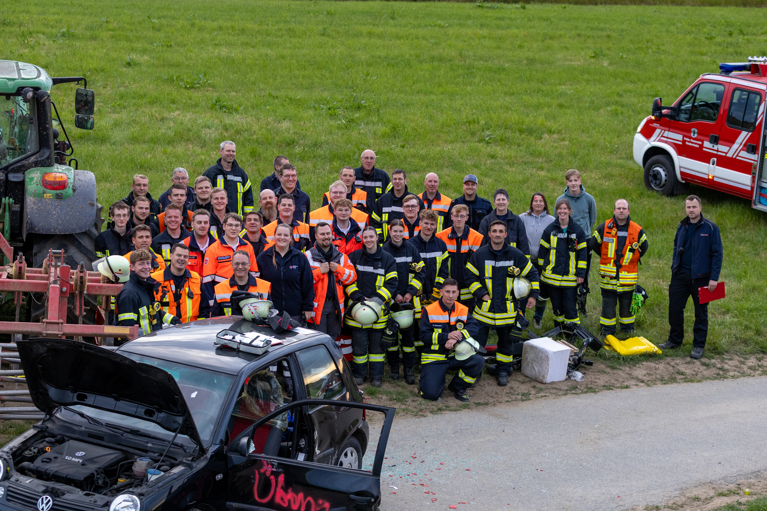 Mehr über den Artikel erfahren Einsatzübung der Feuerwehren Brandau & Gadernheim