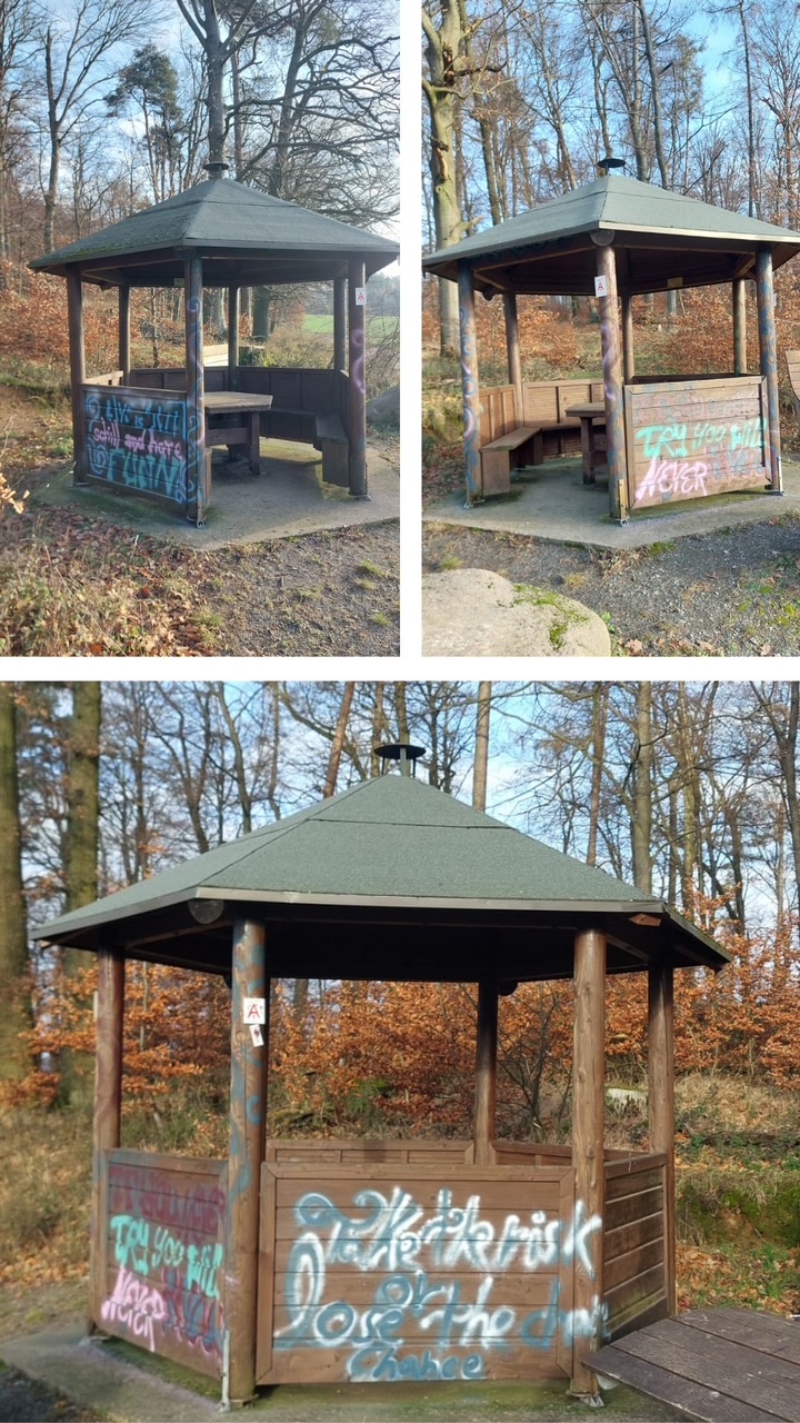 Mehr über den Artikel erfahren Vandalismus an der Wilhelmshütte – Zeugen gesucht